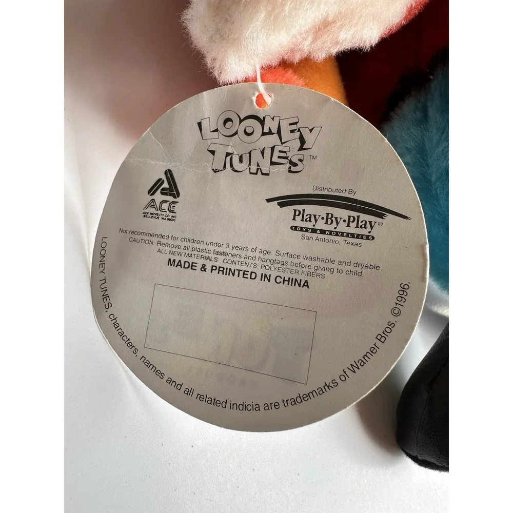 Vintage‎ Looney Tunes Yosemite Sam 1996 Stuffed 11